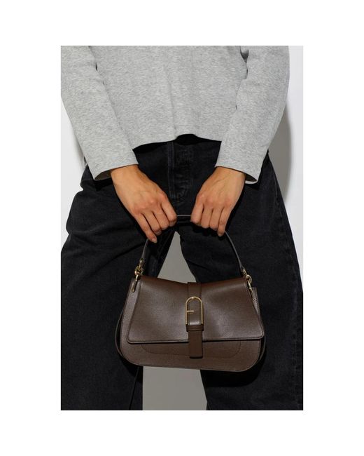 Furla Brown Flow Medium Bag