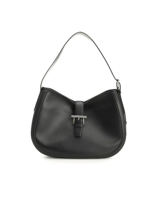 McQueen Black Shoulder Bags