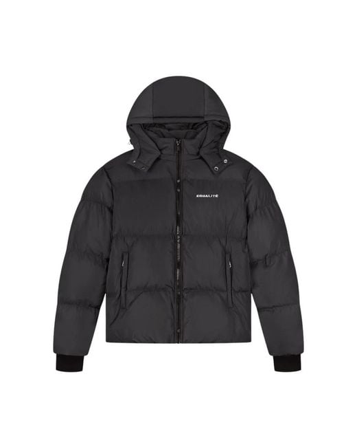 Equalite Puffer Jacket in het Black voor heren