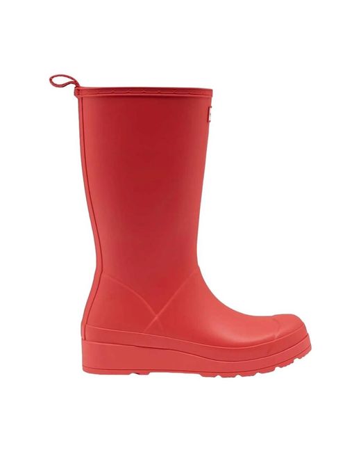 Bota de lluvia roja Hunter de color Red