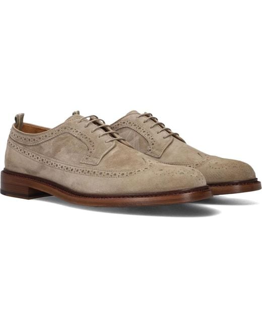 Officine Creative Herren Wildleder Business Schuhe Aston in Brown für Herren