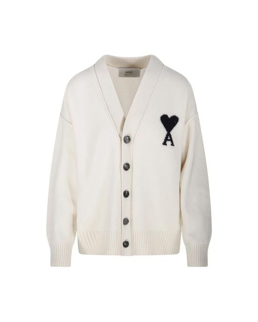 AMI White Cardigans
