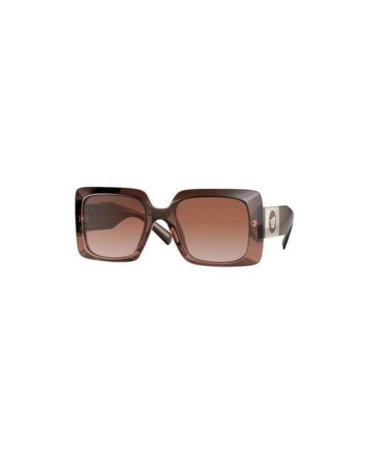 Accessories > sunglasses Versace en coloris Brown