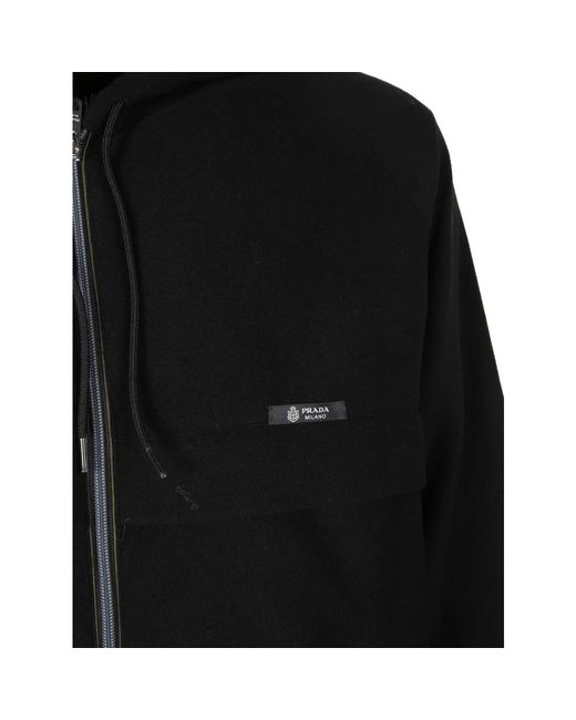 Light Jackets Prada de hombre de color Black
