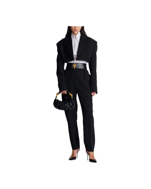 Blazers Balmain de color Black