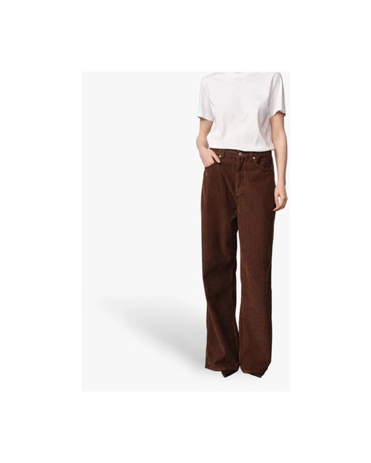 Birgitte Herskind Brown Wide Trousers