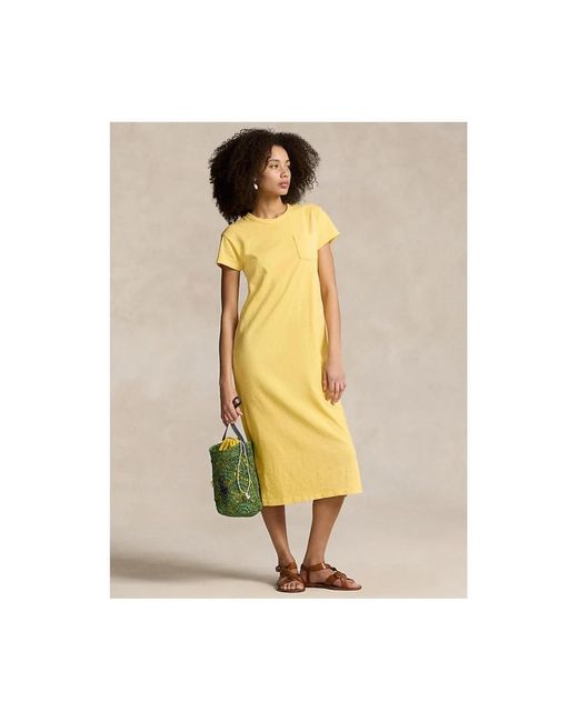 Polo Ralph Lauren Metallic Midi Dresses