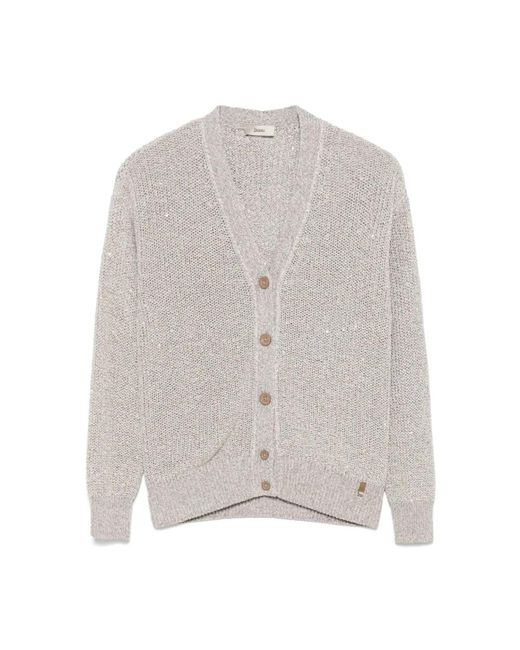 Herno Cardigans in het Gray