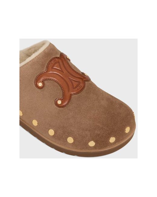 Céline Brown Pitea Clog