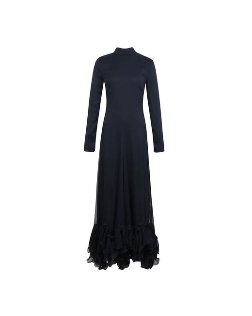 ROTATE BIRGER CHRISTENSEN Blue Maxi Dresses