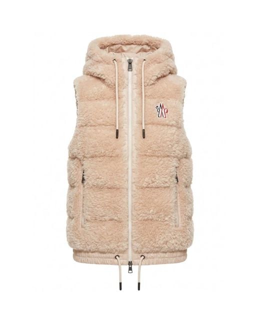 Vests Moncler de color Natural