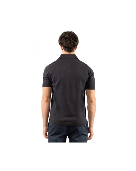 Alpha Industries Black Polo Shirts for men
