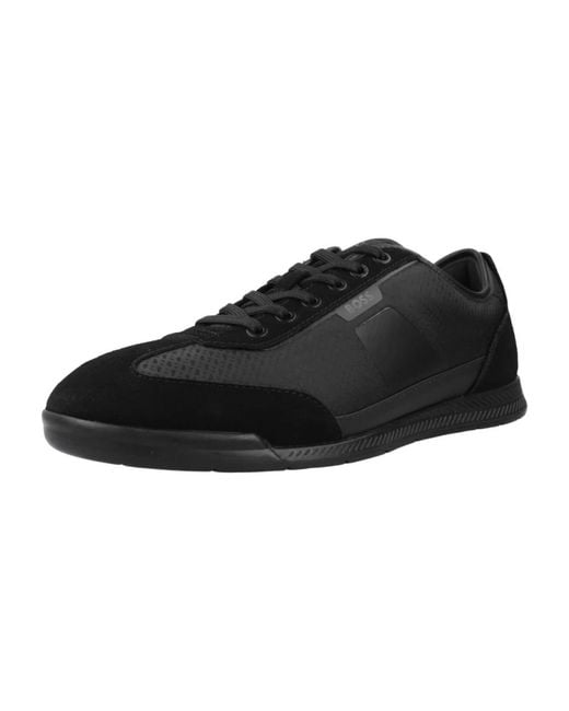 HUGO Black Sneakers for men