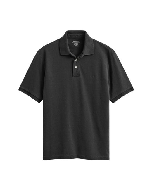 Gant Black Polo Shirts for men