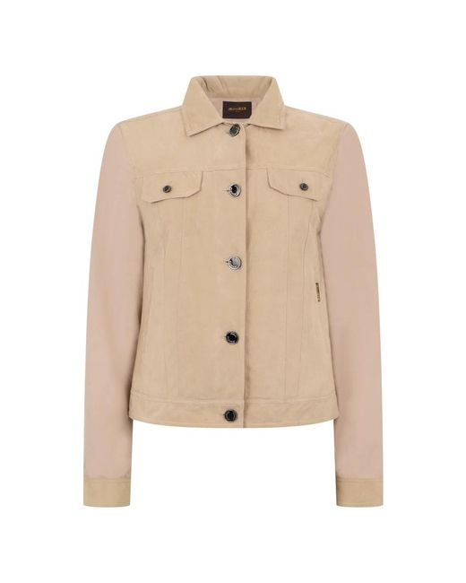 Moorer Coats in het Natural