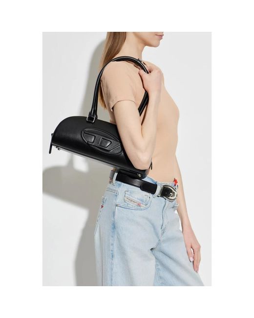 DIESEL Black Shoulder Bags