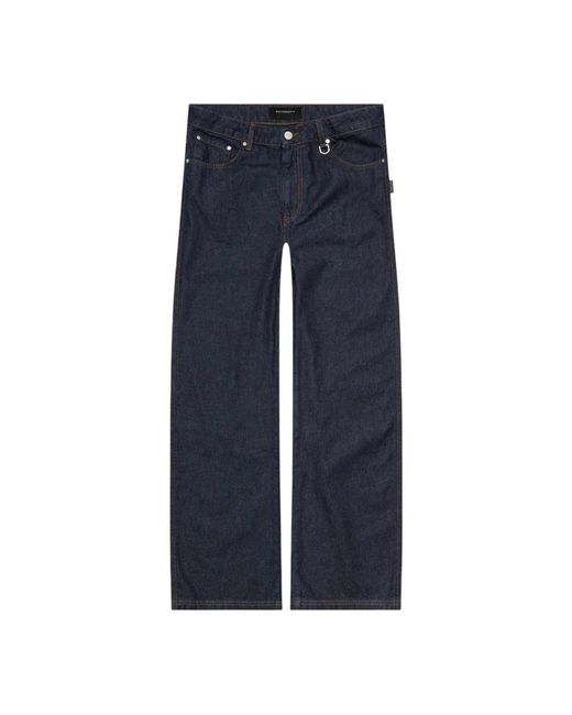 RETERNITY Blue Loose-Fit Jeans for men