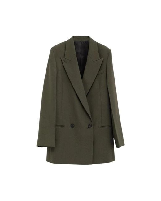 Totême Green Blazers