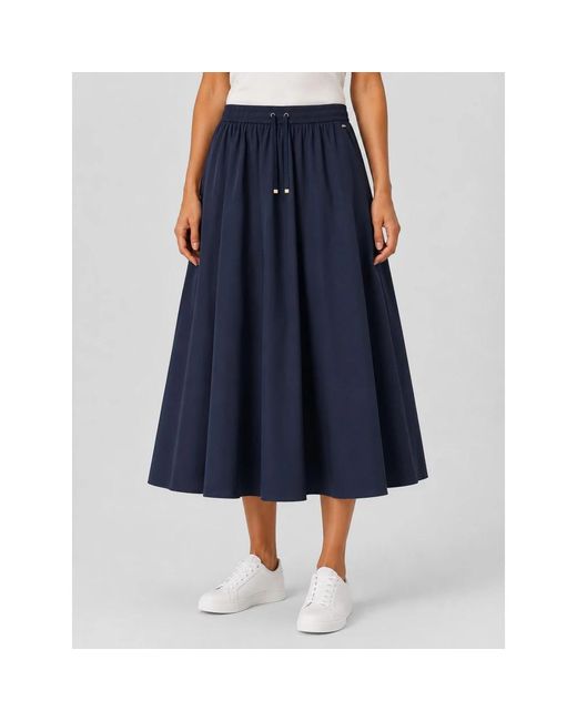 Herno Midi Skirts in het Blue