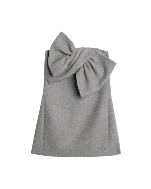 7 For All Mankind Gray Short Dresses