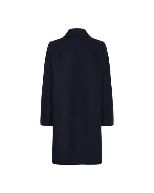 Part Two Blue Single-Breasted Coats