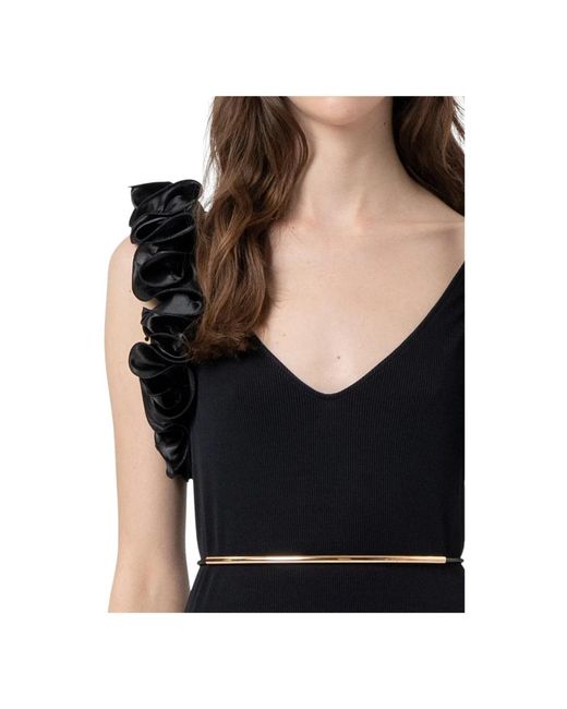 Fracomina Black Maxi Dresses