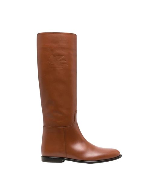 Etro Brown High Boots