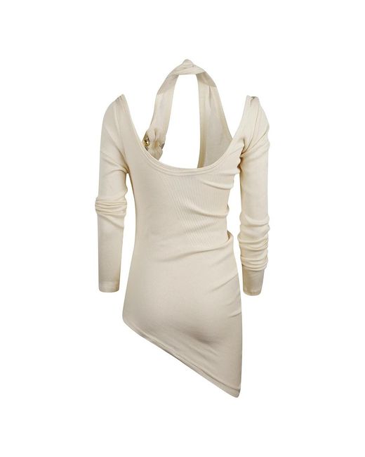 Jean Paul Gaultier Natural Long Sleeve T-Shirts