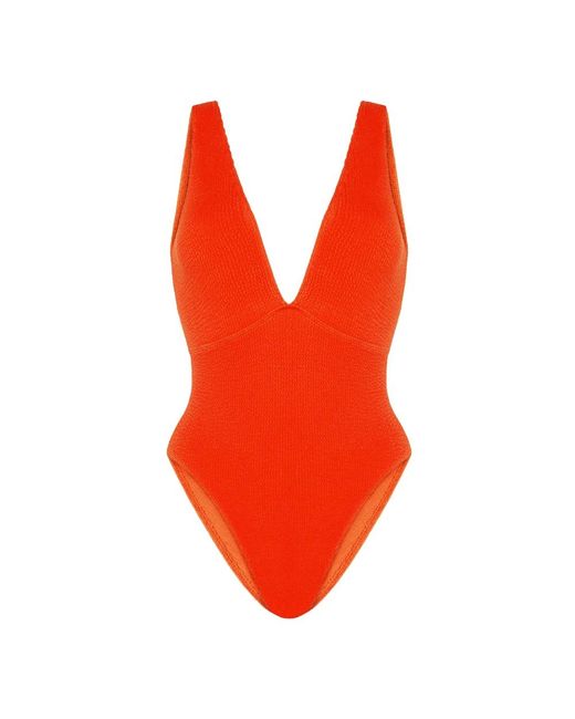 Sorbet Island Orange One-Piece