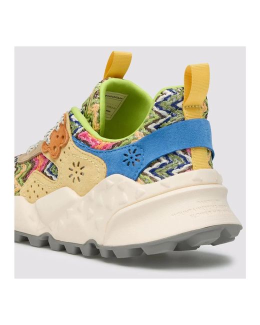 Flower Mountain Blue Sneakers