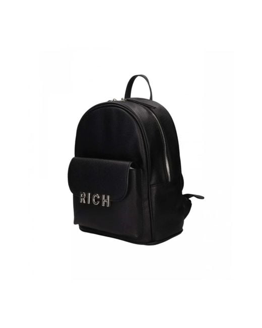 John Richmond Black Backpacks
