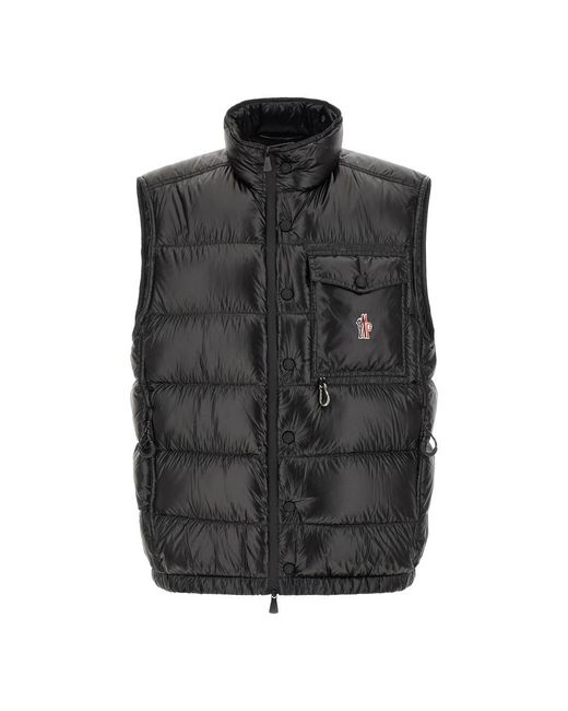 Moncler Black Waistcoats for men