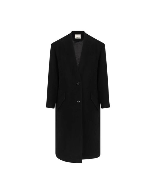 Isabel Marant Black Single-Breasted Coats