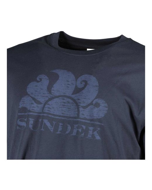 Sundek T-shirt new simeon on tone t-shirt in Blue für Herren