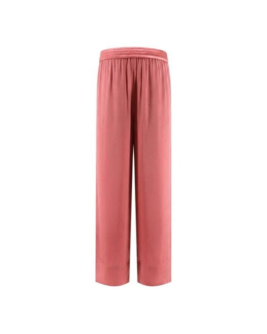 Joseph Red Wide Trousers