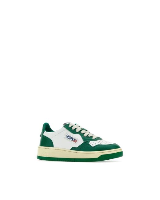 Autry Green Medalist Sneakers