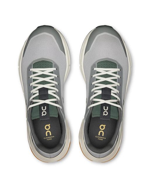 On Shoes Clodnova Form 2 Hellgrau Grün in White für Herren