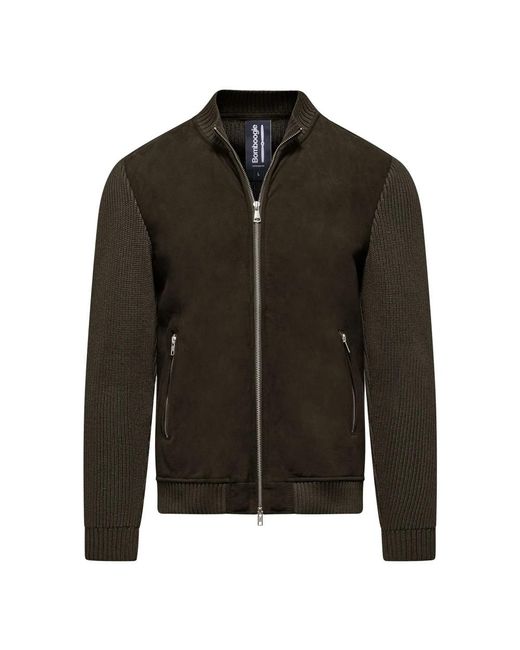 Leather Jackets Bomboogie de hombre de color Black