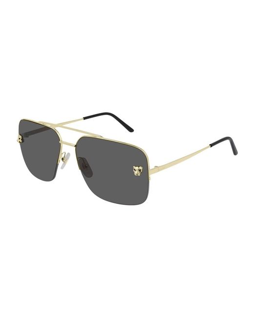 Cartier Gray Sunglasses Ct0244S
