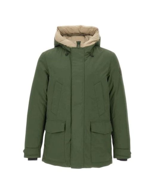 Save The Duck Jassen ,Groen ,Katoen Parka P32292M Coto 21.21652 in het Green voor heren