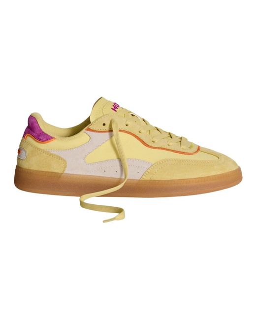 HOFF Schoenen ,Geel ,Sneakers in het Metallic