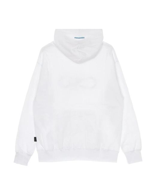 Propaganda White Hoodies for men