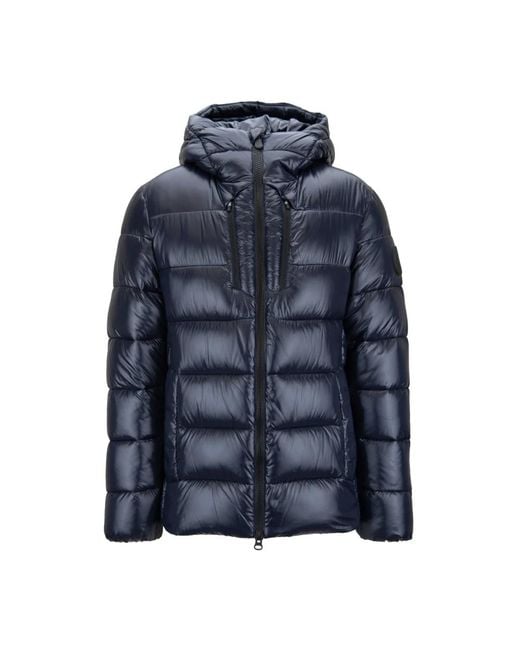 Save The Duck Blue Down Jackets for men