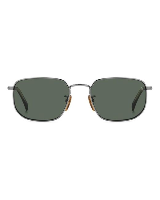 David Beckham Green Sunglasses