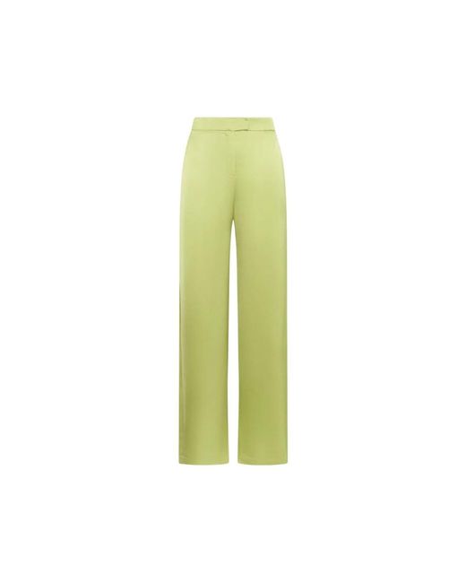 Maliparmi Green Straight Trousers