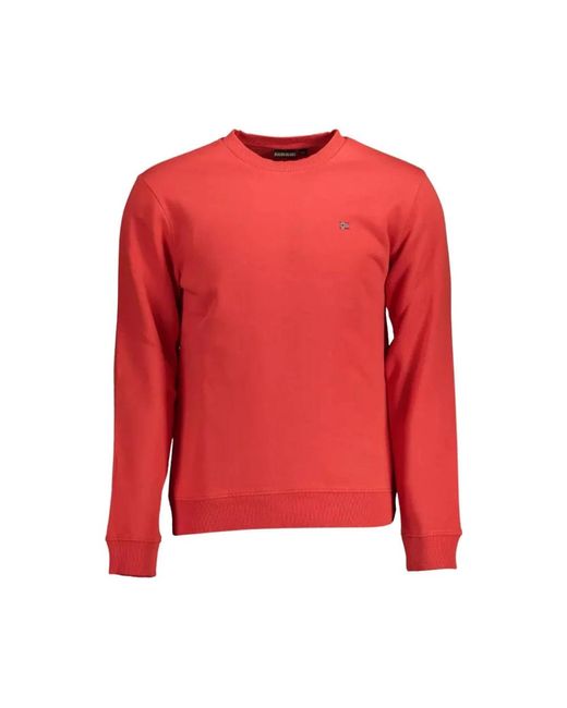 Napapijri Red Sweatshirts for men