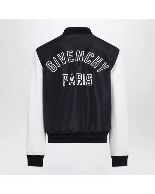 Givenchy Blue Bomber Jackets for men
