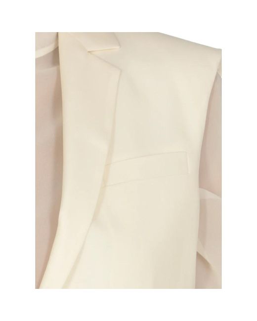 Jackets > vests Fabiana Filippi en coloris White