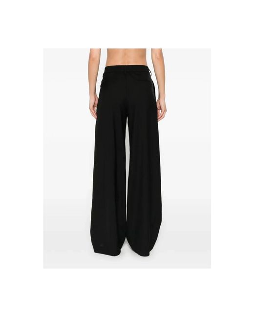 PT Torino Black Wide Trousers