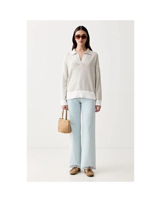Barbour Aylesby Pullover in het White